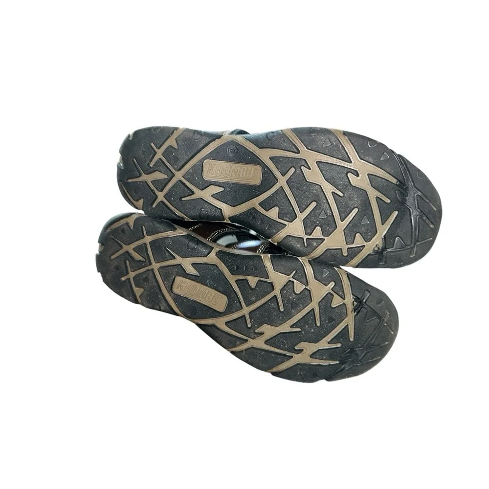 Khombu Men's Fisherman Sandals Waterproof Adjustable Size 9 M
